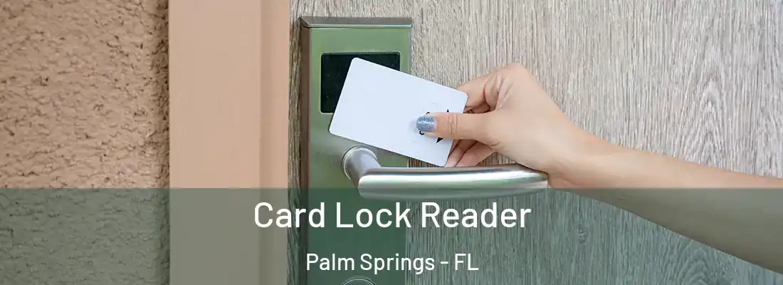  Card Lock Reader Palm Springs - FL