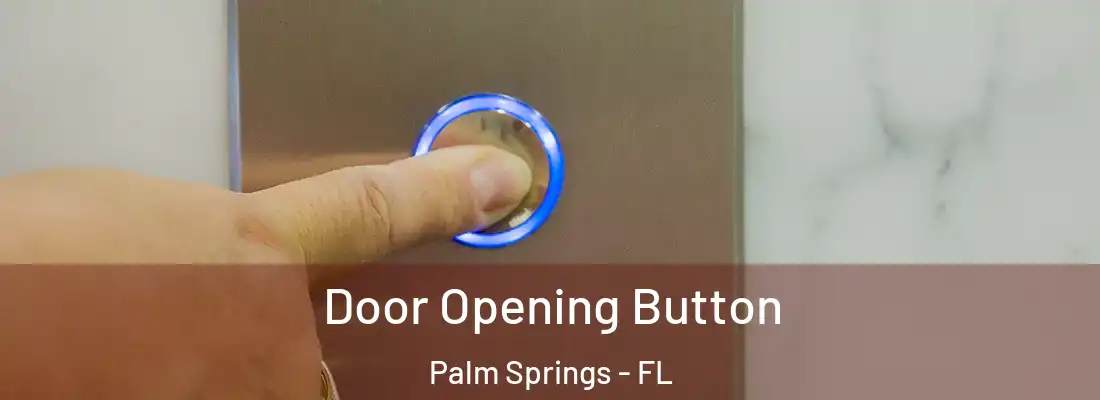 Door Opening Button Palm Springs - FL