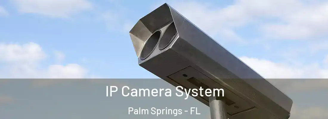  IP Camera System Palm Springs - FL